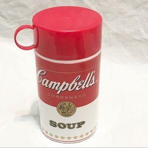 Campbell Soup Condensed Red Thermo Cup & Lid